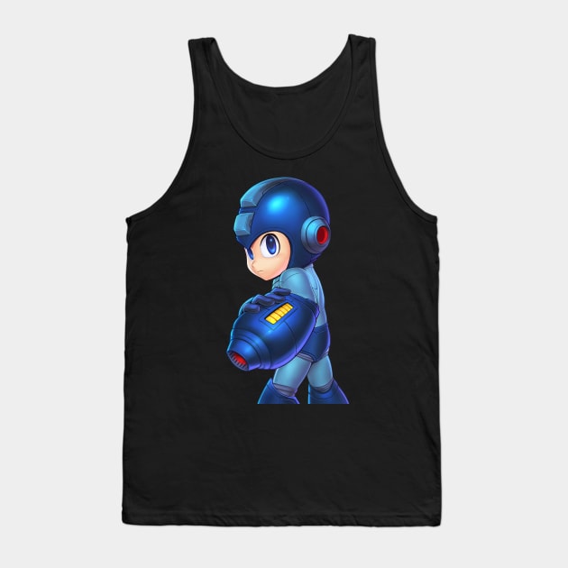 Mega Man Tank Top by hybridmink